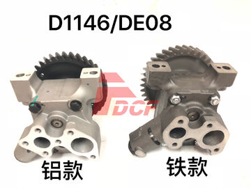 D1146 / DE08 due tipo pompa di olio del motore diesel dell'escavatore con gli accessori del motore di Daewoo